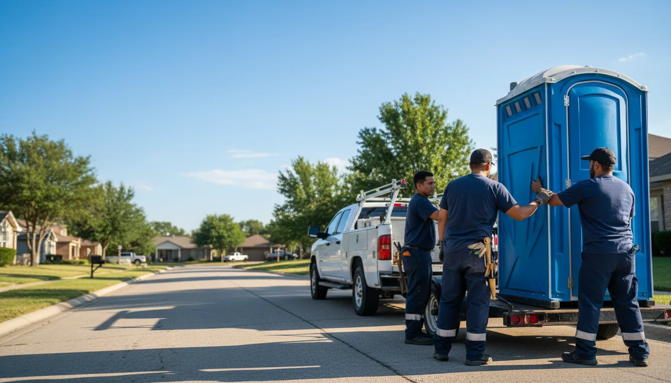 Portable Toilet Rental in Crosby, TX near me